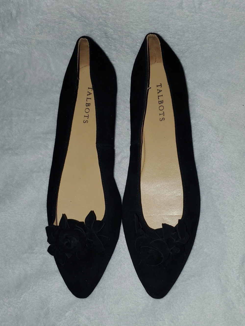 Talbots Ballet Flats Pointed Toe Size 10.5